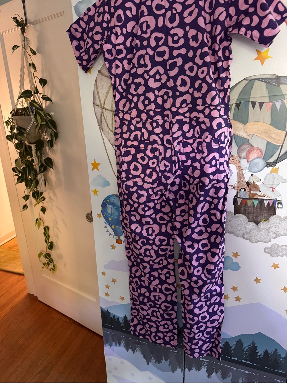 Nooworks cheetah spot coveralls small NWOT - Picture 10 of 12